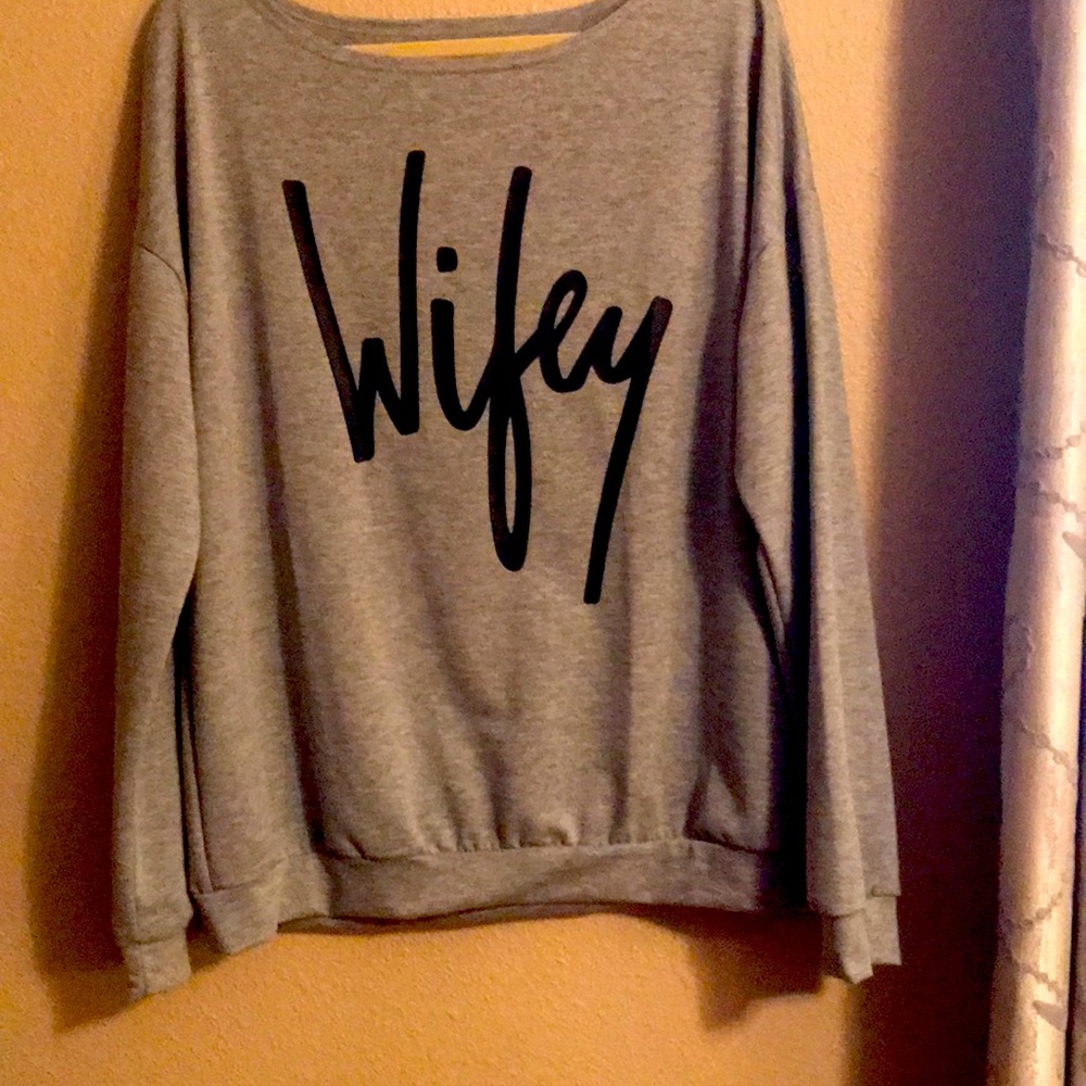 Wifey sweatshirt